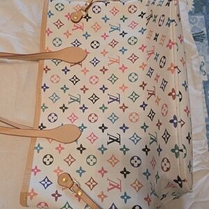 Neverfull Colorful Monogram Canvas Bag